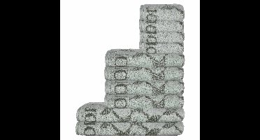 JOOP! Handdoek Een maat, 50x100 Set van 10