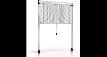 ApexArte® Rolhor - Rolgordijnen - Vliegenraam - Wit