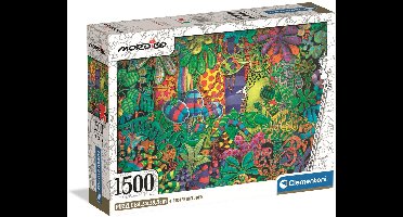 Clementoni - Puzzel - 1500 Stukjes - Mordillo The Painter - Puzzel Voor Volwassenen