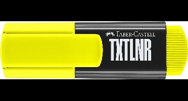 Faber-Castell tekstmarker TXTLNR - mini - geel - 1 stuks - markeerstift - FC-154207