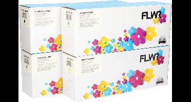 FLWR - Toners / Brother TN-325 multipack / zwart en kleur / Geschikt voor Brother