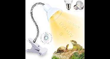 DailySupplies® Warmtelamp Reptielen - Terrarium - Wit