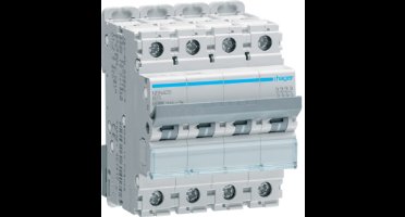 Hager Installatieautomaat 4-polig 25 A B-karakteristiek 10 (15) kA