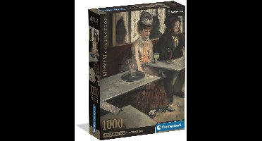 Clementoni - Puzzel - 1000 Stukjes - Museum Dans Un CafÃ© - Puzzel Voor Volwassenen