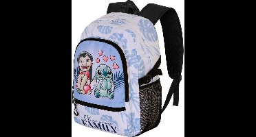 Karactermania - Disney - Lilo en Stitch - Fight FAN 2.2 Rugzak - Handbagage Backpack met trolley bevestiging - Rugtas - Paars