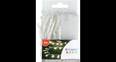 Witte led slinger 2 m - Artemio