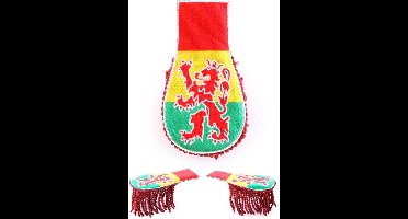 Limburg Kostuum | Set Schouder Epaulettes Carnaval Limburg | False | Carnaval kostuum | Verkleedkleding