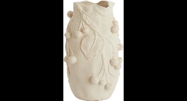 Light & Living - Vaas CHERRY - 20x19.5x30.5cm - Wit