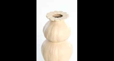 Light & Living - Vaas REWA - Ø16x32cm - Wit