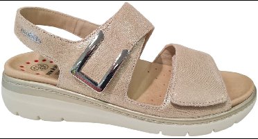 Mephisto Mobils Lalia Leren Dames Sandalen - Goud - 40