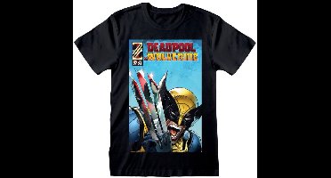 Deadpool Deadpool & Wolverine - Wolverine Reflection Heren T-shirt - zwart - S