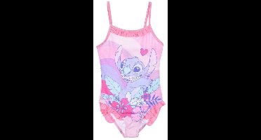 Disney Stitch Badpak - zwempak Disney Stitch - roze - maat 104