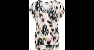 LUCIA FADED FLOWER KN-Khaki multi - L