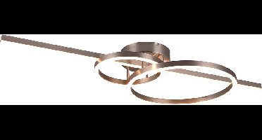Plafondlamp Trio Leuchten Montilla nikkel