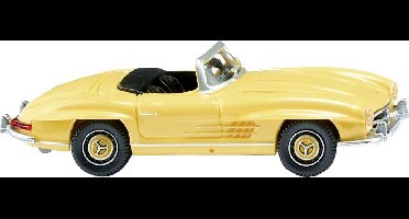 Wiking 083409 H0 Auto Mercedes Benz 300 SL Roadster - geel