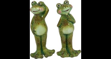 Countryfield Kikker staand Set van 2 H26cm