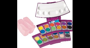 Pelikan dekverfdoos ProColor berry/roze - 24 kleuren