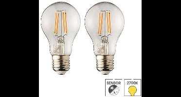 Lybardo - Sensor Lamp - 2-pack - 2W - 2700K Warmwit Licht