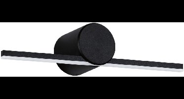 LED-spiegellamp Sava IP44 3000K 250lm 230V 4,2W Zwart mat