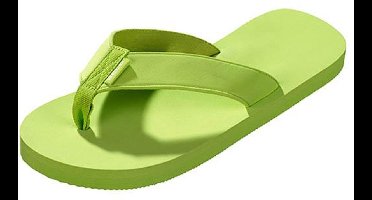 BECO teenslippers Urban - unisex - limegroen - maat 42
