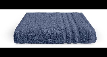 BYRKLUND Baddoek Bath Basics Blauw 50x100 cm - 4 stuks -