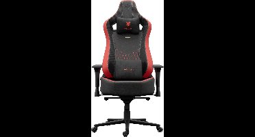 Gamestoel - Gaming Stoel - Gaming Chair - Game Stoel - HICON® Legend Serie - Armonia - Zwart Rood