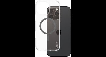 CARE by PanzerGlass Flagship Case - Transparant Urban Combat w. - Zwart MagSafe iPhone 16 Pro Max