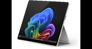 Microsoft Surface Pro 11e Editie - Copilot+ Laptop - 13 inch OLED Touchscreen - Snapdragon X Elite/16GM RAM/512GB SSD - Platina