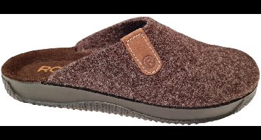 Rohde Heren Pantoffels Instap Pantoffels - Bruin - 41
