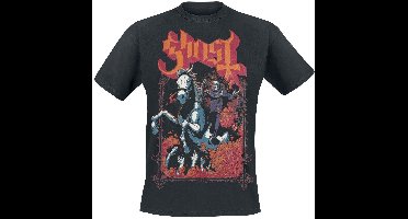 Ghost Charger Heren T-shirt - zwart - XXL