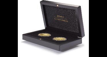 Presentatie cassette, Volterra Uno - voor Munten - Britannia, 1 oz Gold in capsules (2 st.)