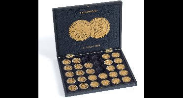 Presentatie cassette, Volterra Uno - voor Munten - Krügerrand, 1 oz Gold in capsules (30 st.)