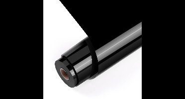 LOKLiK Strijkvinyl - Warmte-overdrachtsvinyl - Personaliseer Kleding en Textiel - Heat Transfer Vinyl Basic 12 m - Zwart - 30.5 x 1200 cm