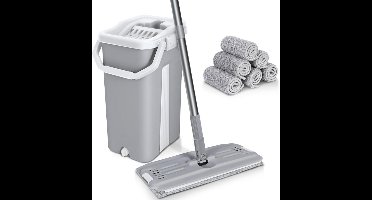 ApexArte® Dwijl en Emmer Set - Dweilsysteem - Dweilen & Vloerwissers