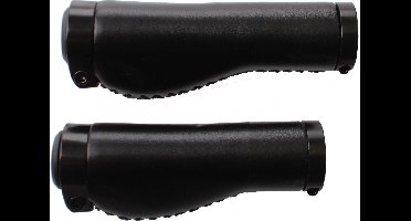 M-wave Handvatten 99/138 Mm Leer Zwart Per Paar