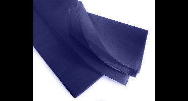 Donkerblauw Vloeipapier \ zijdepapier | 17 Grams | Watervast & Kleurecht | B3 36x50 cm 48 vellen