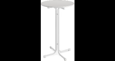 Statafel Berlin Wit Ø70cm - Giga Meubel