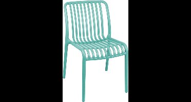 Leitmotiv - Eetkamerstoel Glee - Turquoise blue