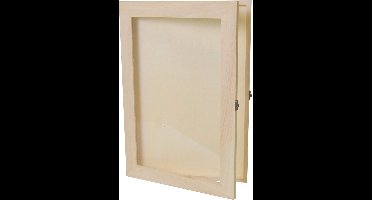 Gastenboek 42x29,7 cm - hout - Artemio