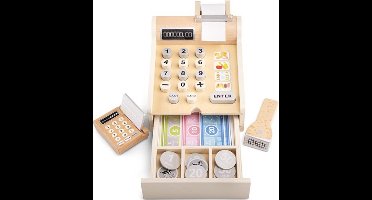 Speelgoed Kassa - Speelgoed - Kinderen - Biljetten - Munten - Rekenen - Meerkleurig