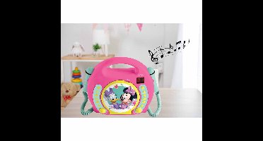 Lexibook Disney Minnie - CD player with microphones - Roze