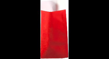 Kadozakje Rood Matglans | 17x25cm 50 stuks | 70gr gecoat