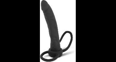 Men Only - Dildo met Penisring - Zwart