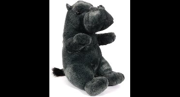 PIA Soft Toys - Pluche Knuffeldier - Nijlpaard - zittend - 38 cm