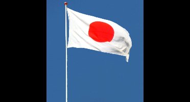*** Grote Vlag Japan - Haal de Japanse cultuur in huis met Heble® - Vlag Japan 90 x 150 cm - van Hebler ***