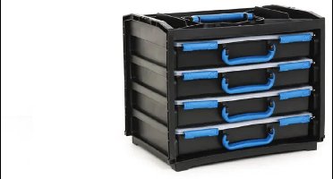 HBM 5-delige draagbare assortimentsdoos DeLUXE