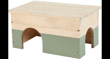Zolux Neolife Houten Huisje Konijn - Kooi Accessoire - 40x25.2x20 cm