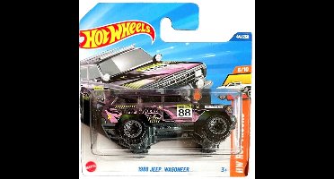 HOT WHEELS JEEP WAGONEER 1988 44/250 PURPER 1:64 HW HOT TRUCKS 5/10