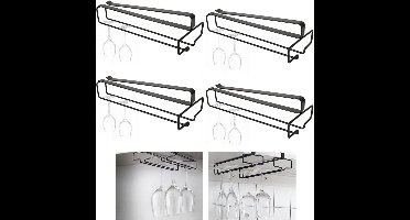 ApexArte® Wijnglazenhouder - Wijnrek - Muur Rek