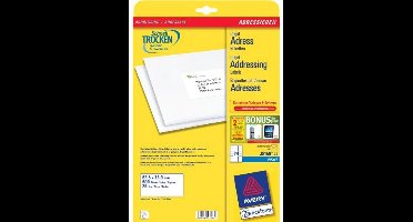 Avery J8159-25 adreslabels